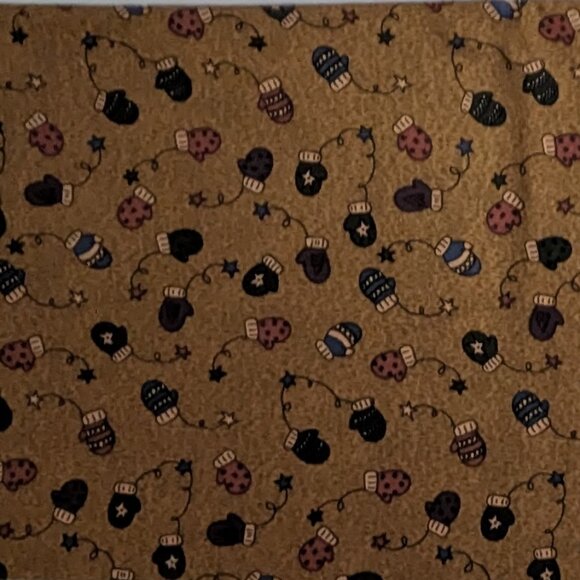 Aunt Mabel's Mittens Fabric by the Buggy Barn - 1 Yard - Picture 1 of 3
